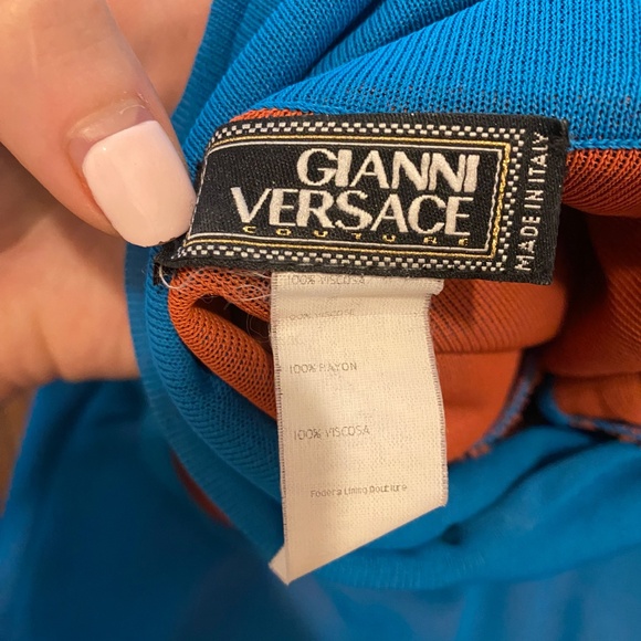 Vintage Versace top sz 40 - Picture 12 of 13